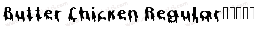 Butter Chicken Regular字体转换